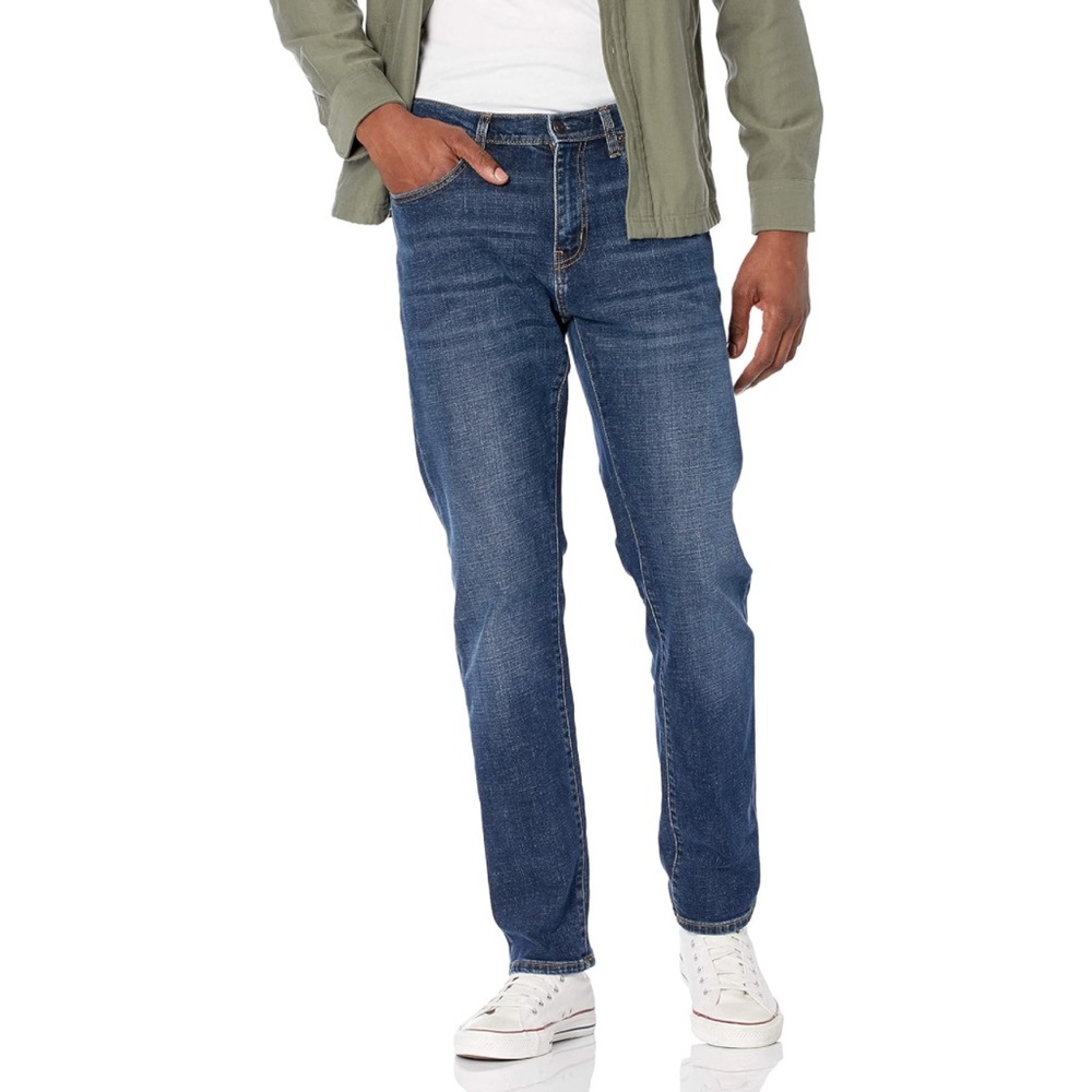 NWT Amazon Essentials Men's Athletic-Fit Stretch Jeans